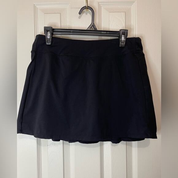 Stelle Black Athletic Nylon Blend Skort size XL - Picture 1 of 5